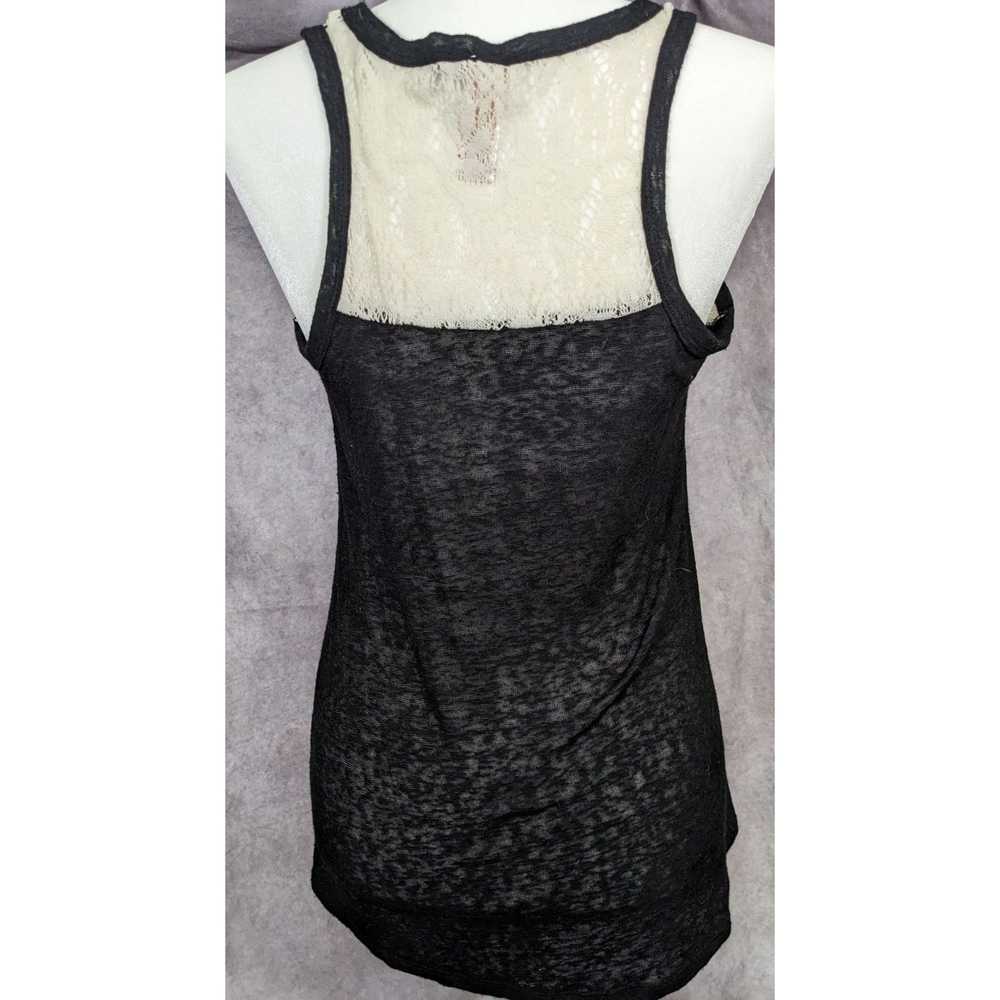 Other Gothic Punk Skull Lace Tank Top by No Bound… - image 9