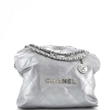 CHANEL 22 Chain Hobo Quilted Calfskin Small