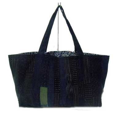 High-quality vintage fabric patchwork tote bag, l… - image 1