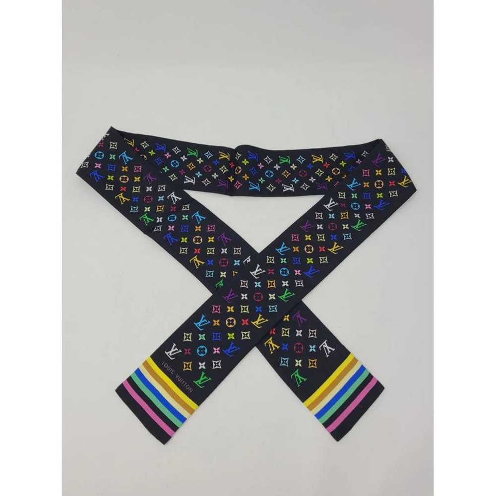 Louis Vuitton Logomania silk scarf - image 5