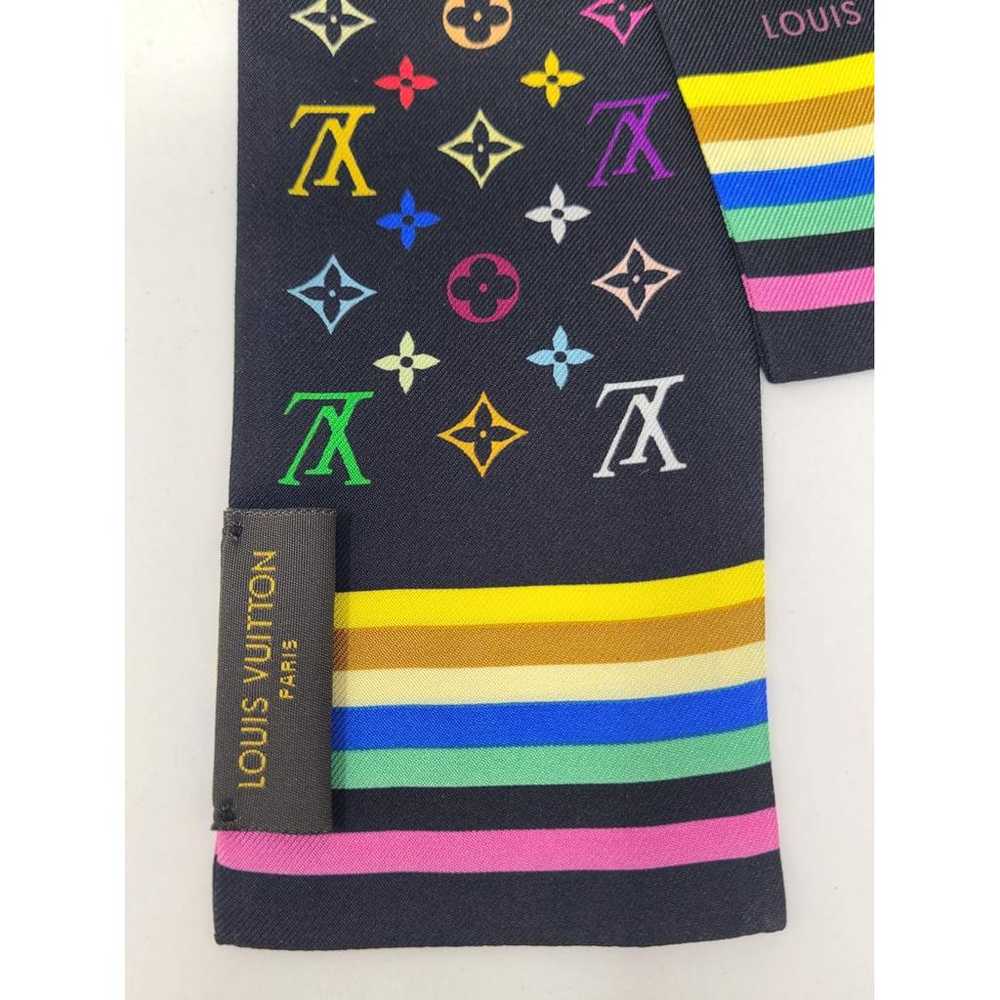 Louis Vuitton Logomania silk scarf - image 8