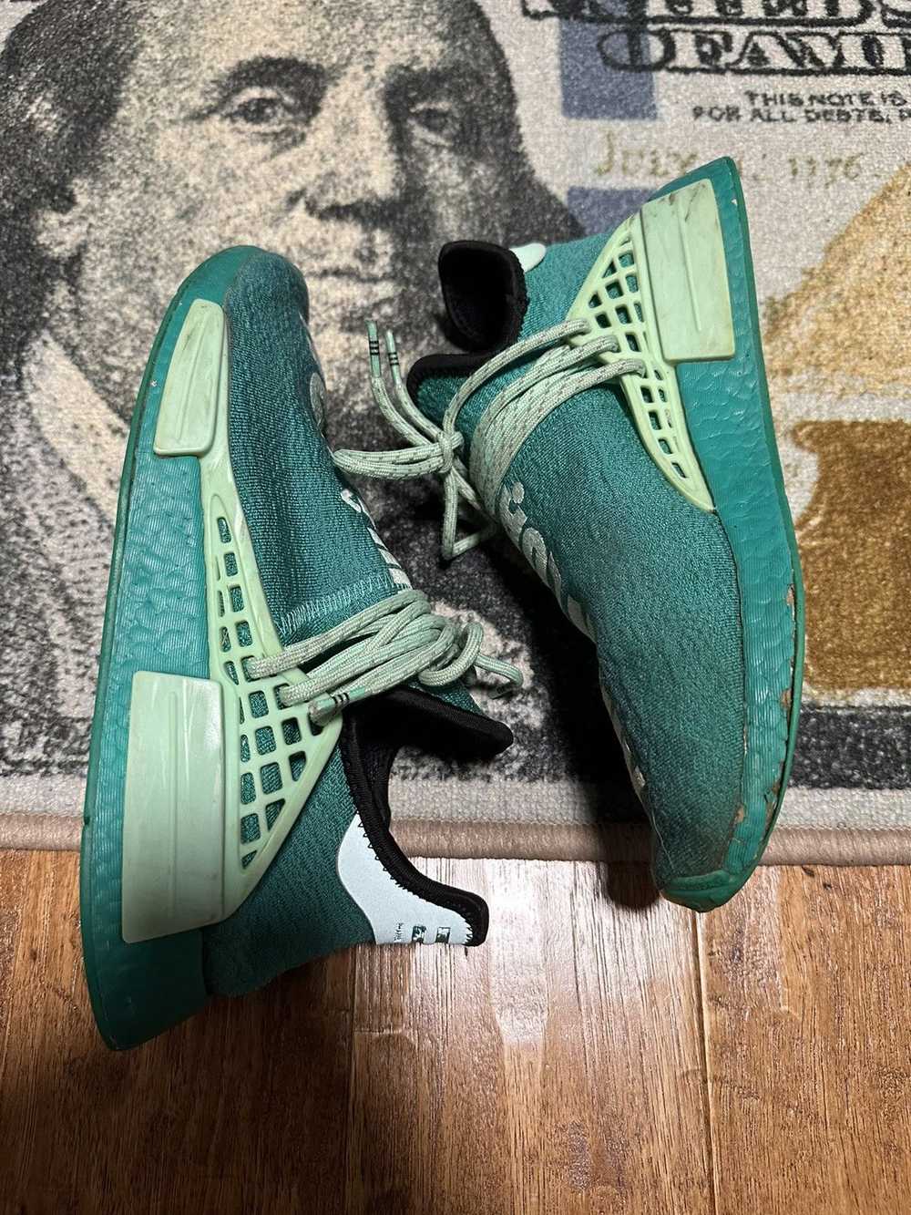 Adidas × Pharrell Human Race adidas core green - image 10