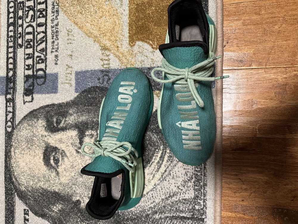 Adidas × Pharrell Human Race adidas core green - image 11