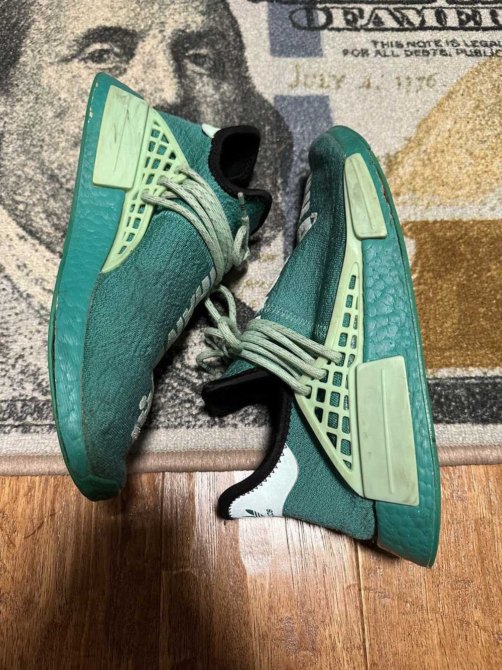 Adidas × Pharrell Human Race adidas core green - image 9