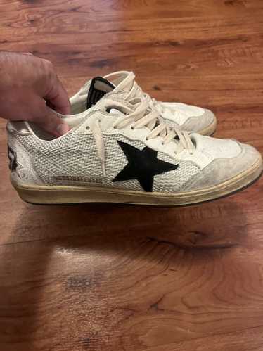 Golden Goose Grey Black and White Golden Goose Sne