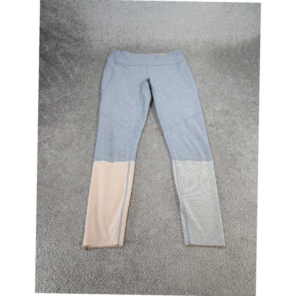 Outdoor Voices Womens Medium Gray Light Pink High… - image 1