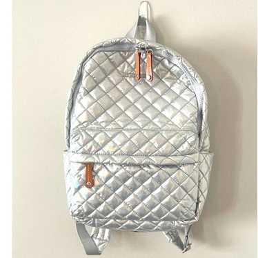 MZ Wallace City Backpack Quilted Hologram Metallic