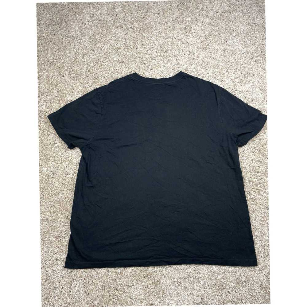 Allsaints Mens Large Black Cotton Short Sleeve Gr… - image 3