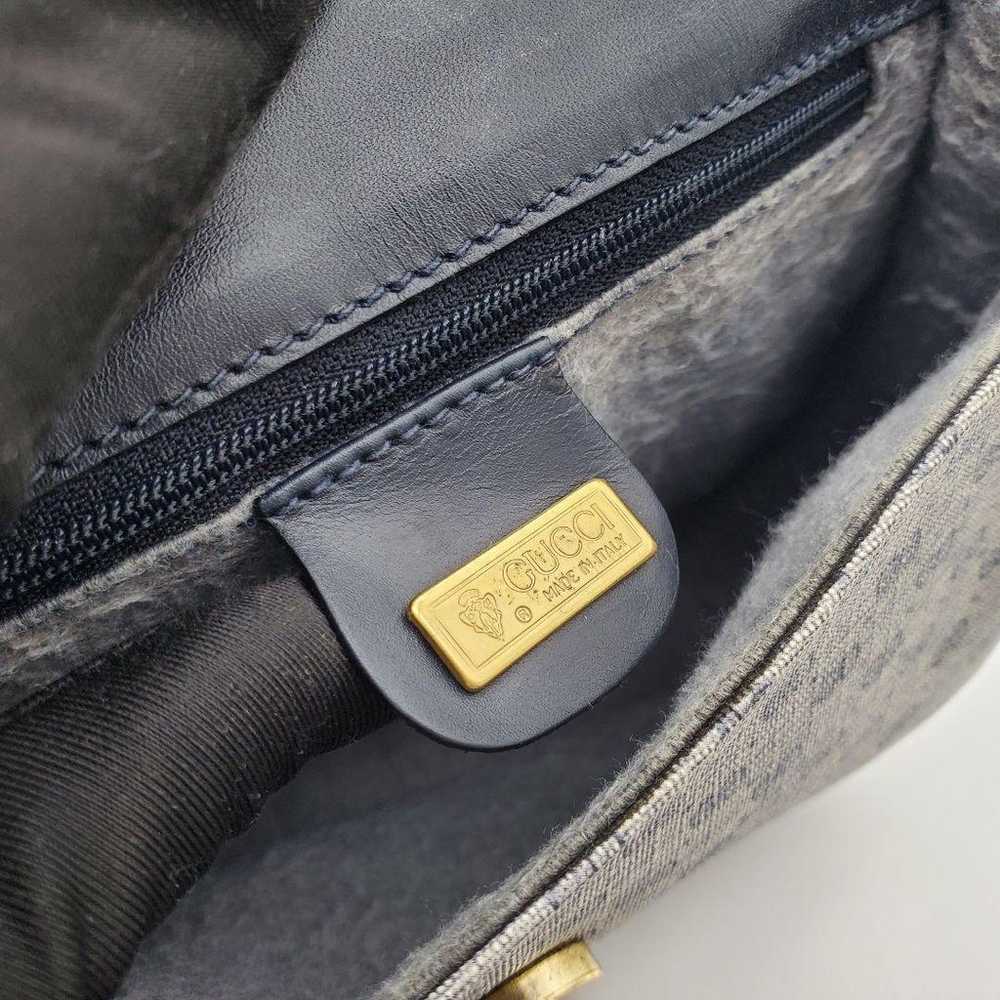 【Excellent Condition】GUCCI Old Gucci Shoulder Bag… - image 11