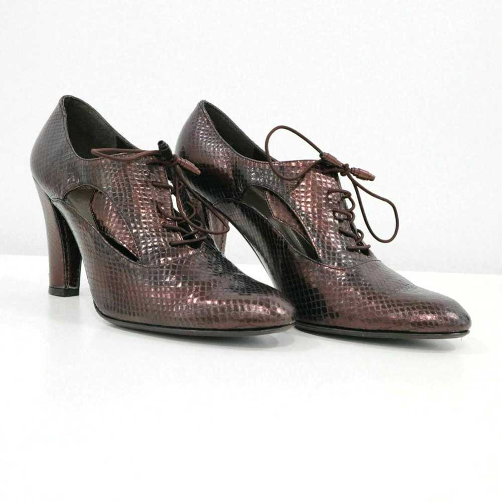 Stuart Weitzman Stuart Weitzman Bronze Metallic S… - image 3