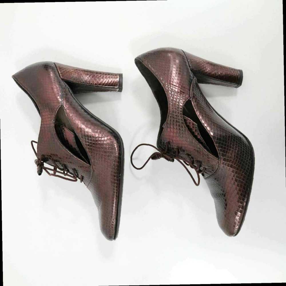 Stuart Weitzman Stuart Weitzman Bronze Metallic S… - image 7