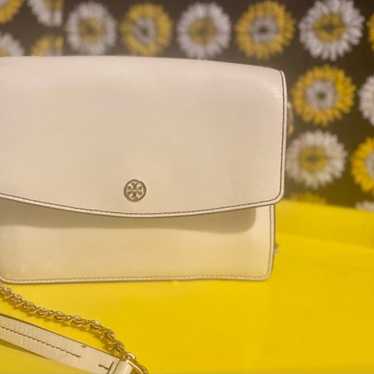 TORY BURCH Robinson Convertible Shoulder Bag In Cr