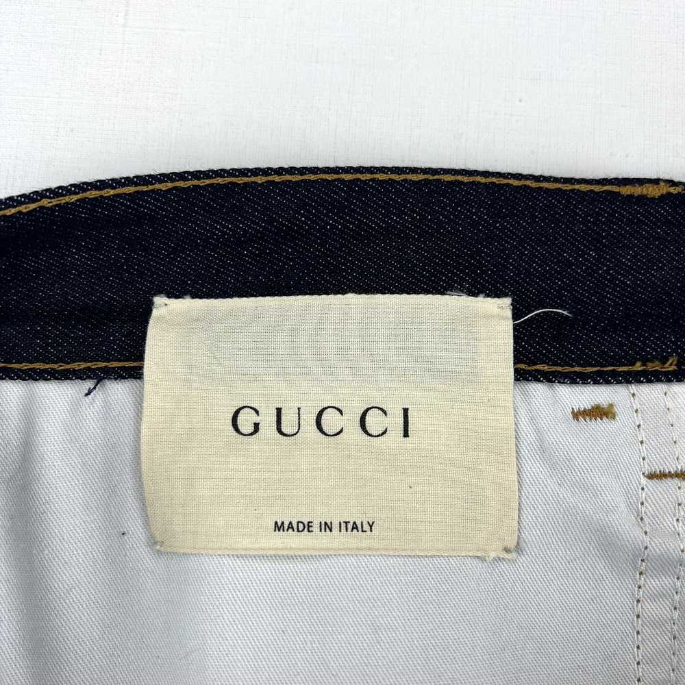 Designer × Gucci × Luxury Gucci Tapered Jeans Wit… - image 11