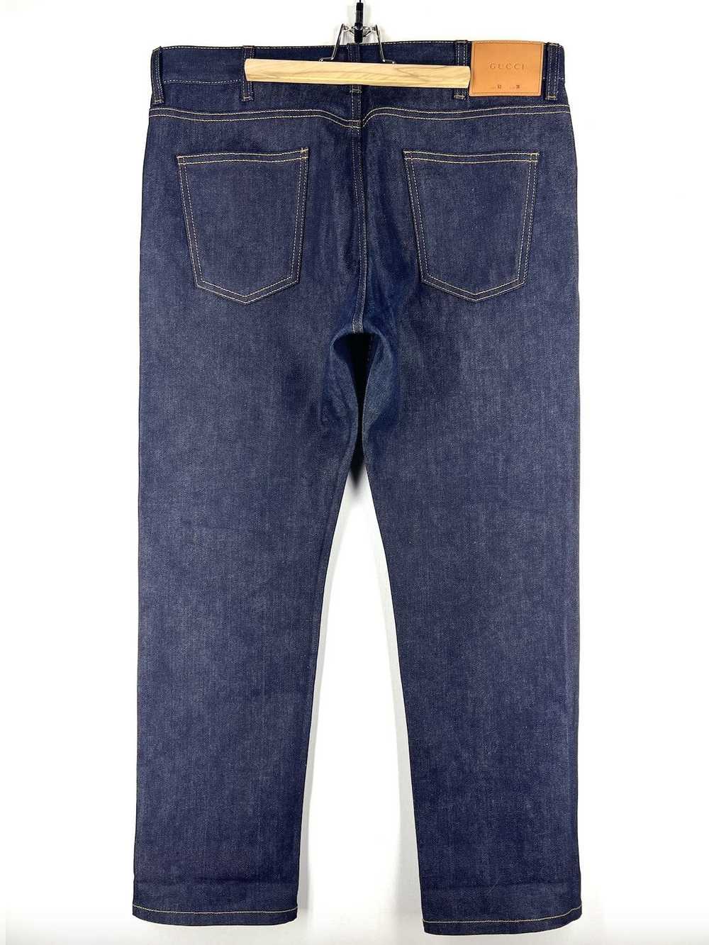 Designer × Gucci × Luxury Gucci Tapered Jeans Wit… - image 3