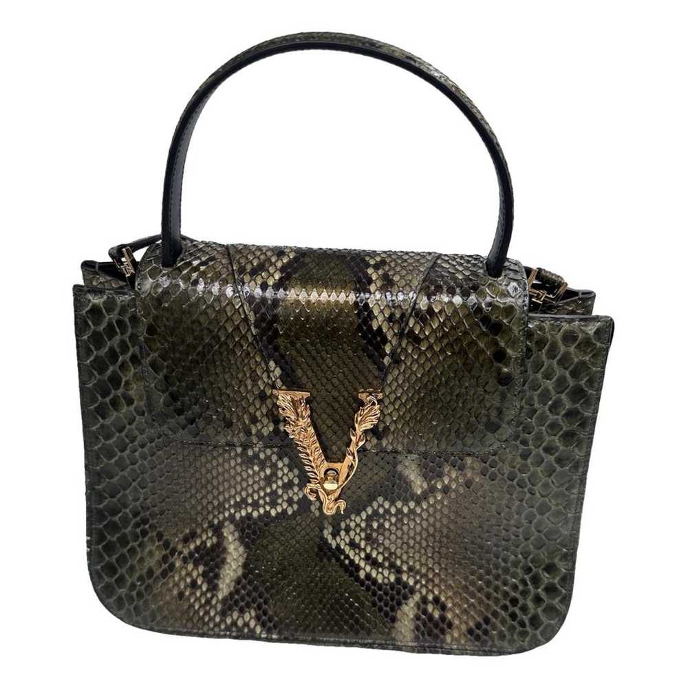 Versace Virtus python handbag - image 1