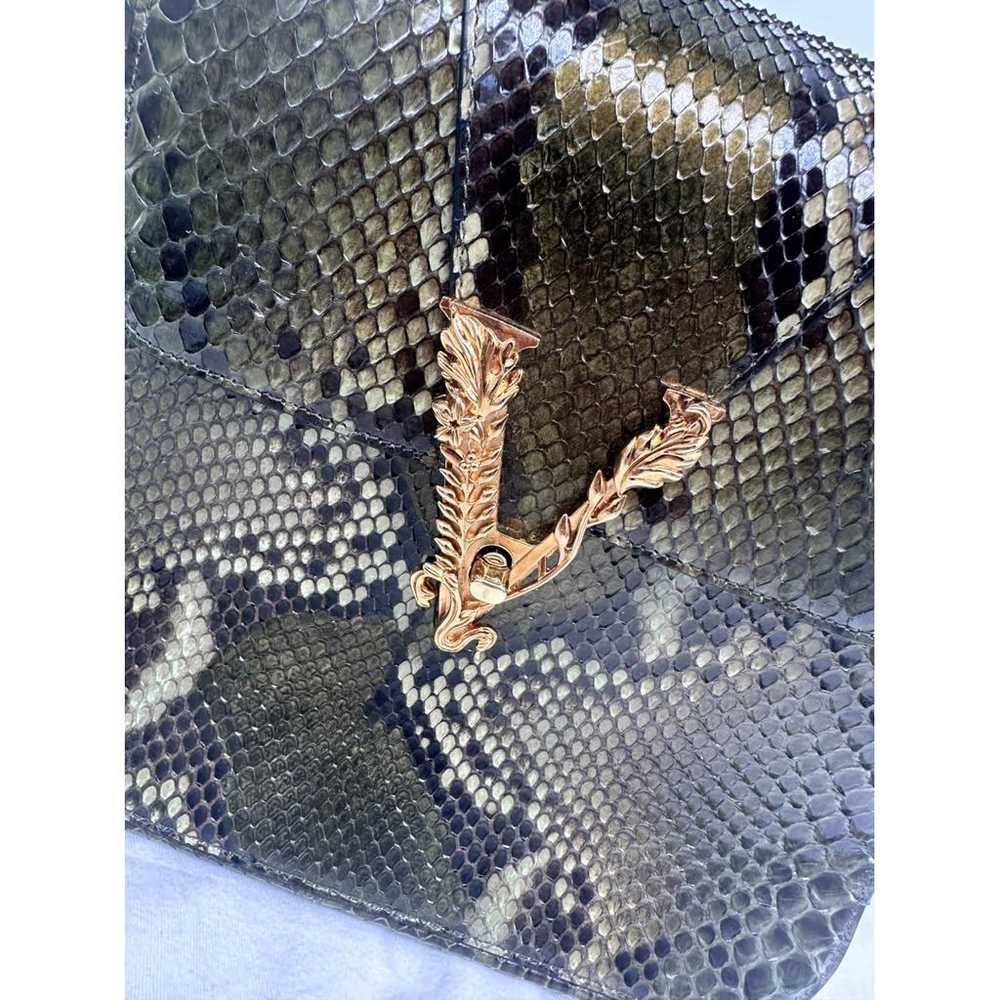 Versace Virtus python handbag - image 2