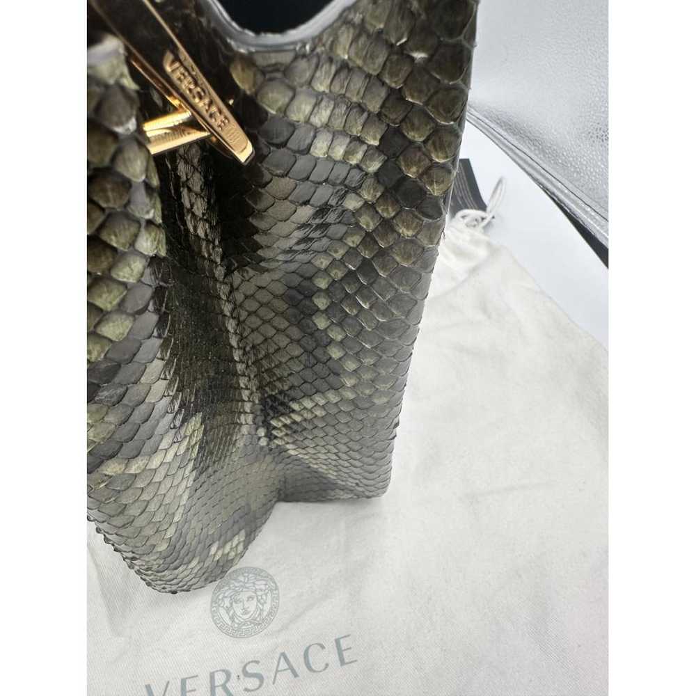 Versace Virtus python handbag - image 3