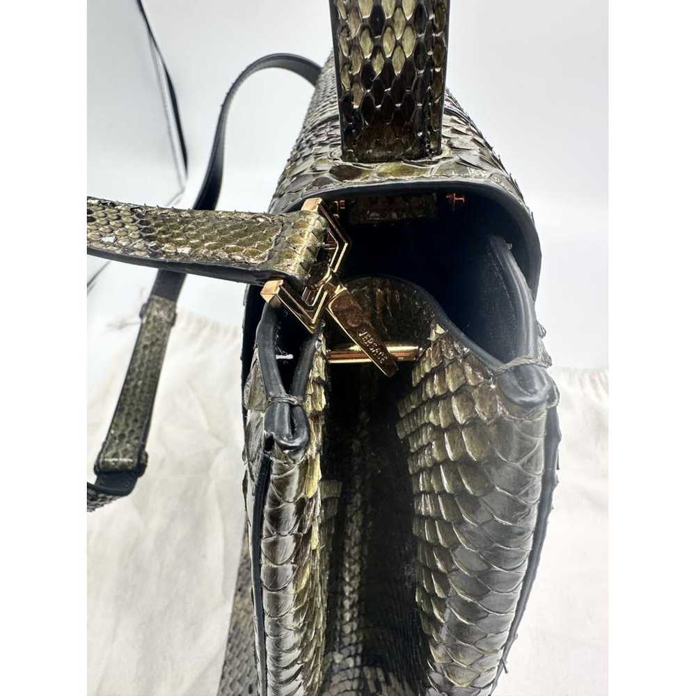 Versace Virtus python handbag - image 5