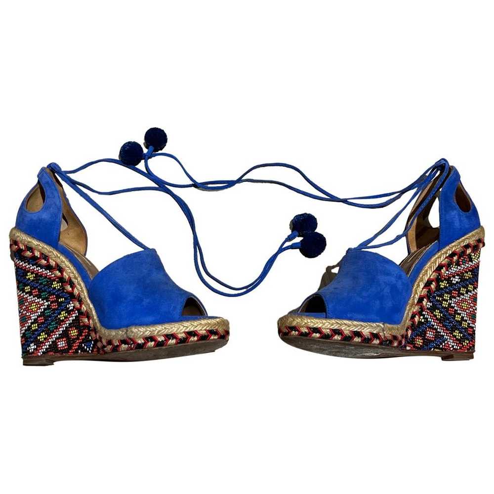 Aquazzura Leather espadrilles - image 1