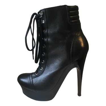 Bcbg Max Azria Leather lace up boots - image 1