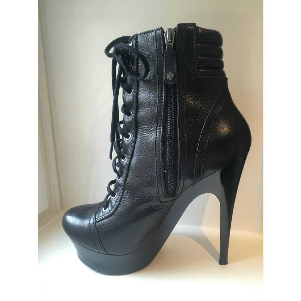 Bcbg Max Azria Leather lace up boots - image 5