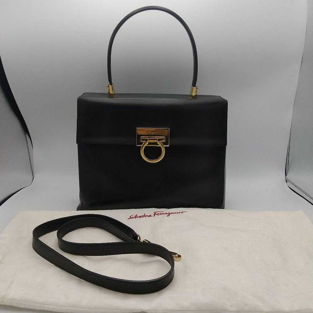 Salvatore Ferragamo Gancini Bag 2way - image 1