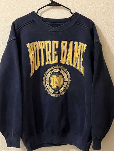 Crew × Vintage Notre Dame Heavy Thick Sweater