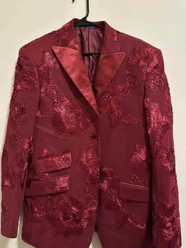 Suit Mahogany Red Suit Jacket