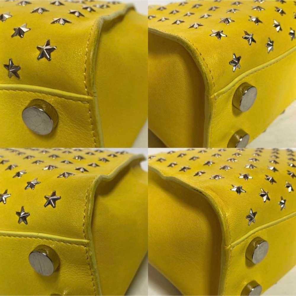 【JIMMY CHOO】RILEY/S Yellow Studded 2WAY Handbag - image 5