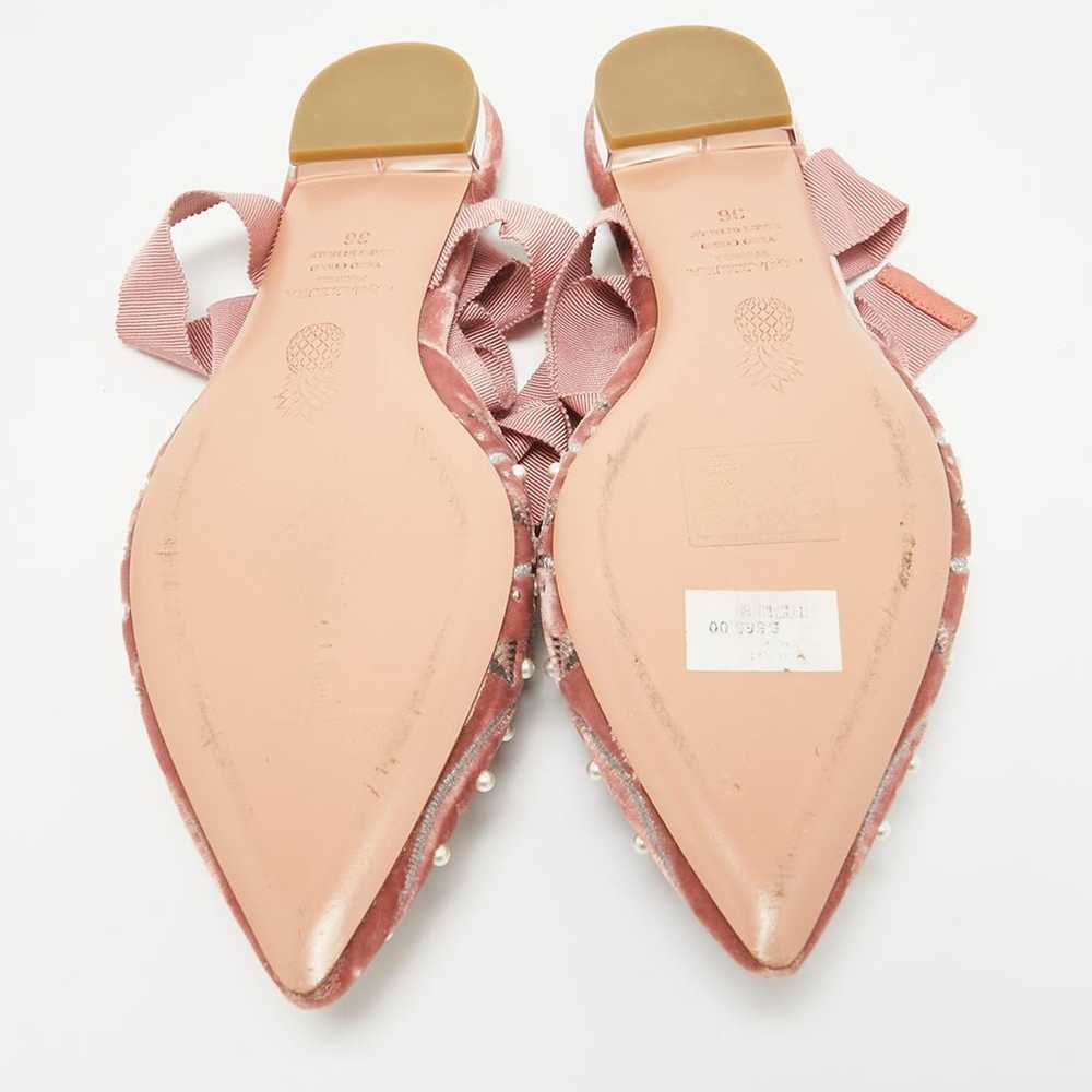 Aquazzura Velvet flats - image 5