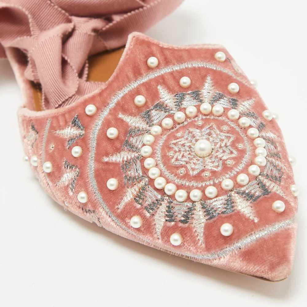 Aquazzura Velvet flats - image 7