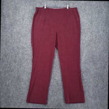 Vintage High Rise Elastic Waist Stretch Red Chico… - image 1