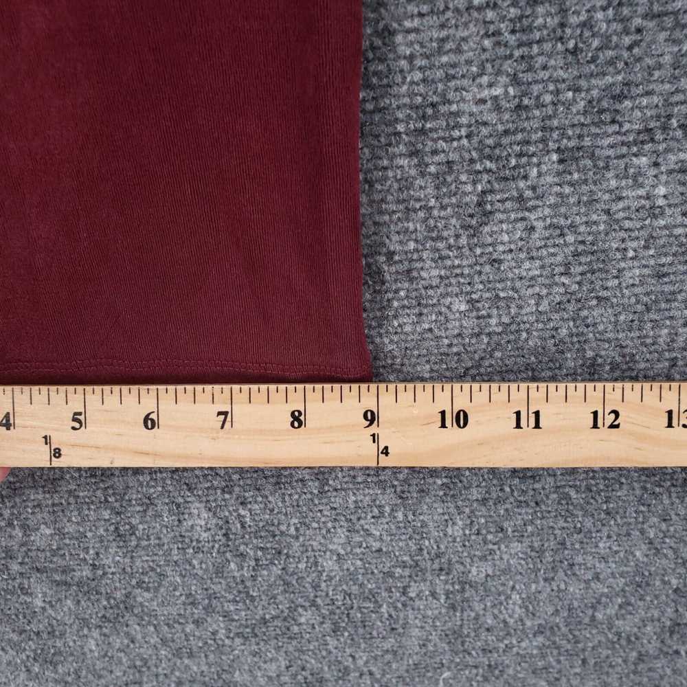 Vintage High Rise Elastic Waist Stretch Red Chico… - image 4