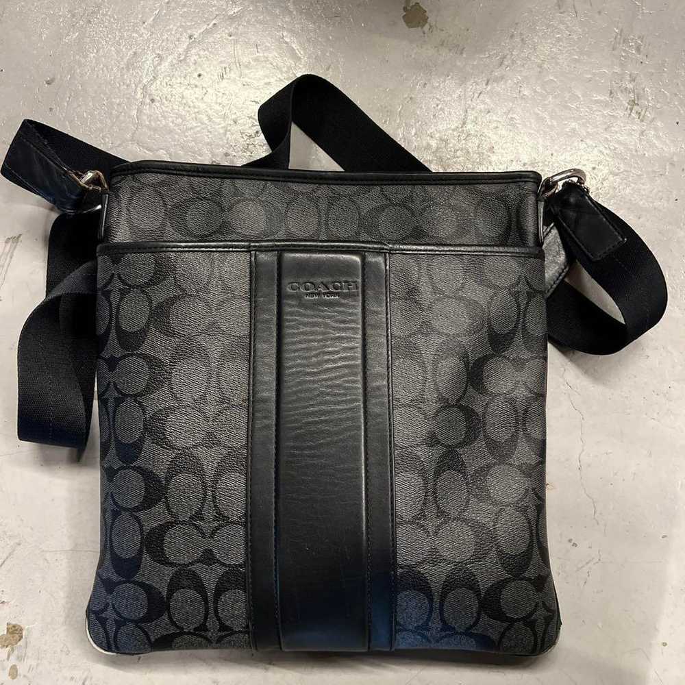 COACH Shoulder Bag Black - image 1