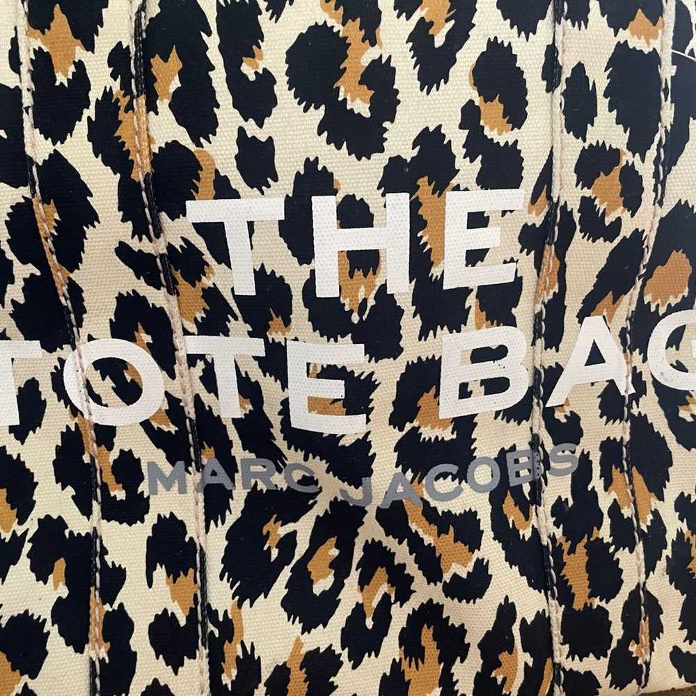 Marc Jacobs The Tote Bag Large Leopard RARE - image 2