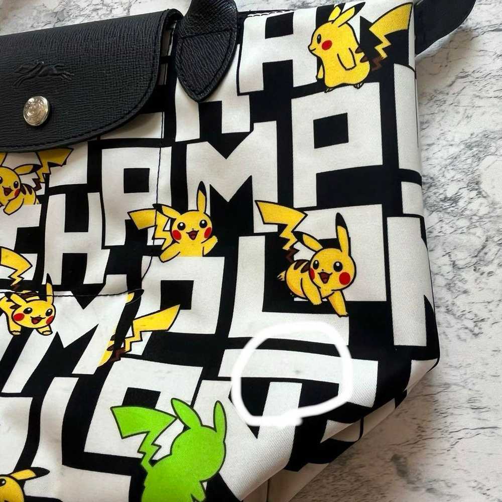 Longchamp Pokemon Pikachu Collaboration Bag Pouch… - image 3