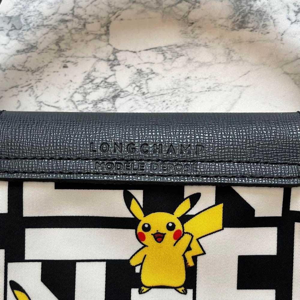 Longchamp Pokemon Pikachu Collaboration Bag Pouch… - image 6