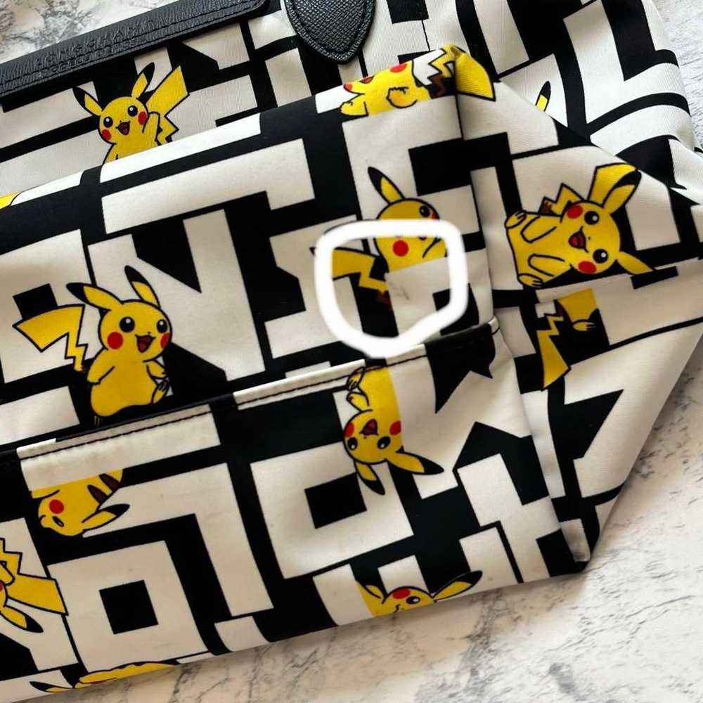 Longchamp Pokemon Pikachu Collaboration Bag Pouch… - image 9