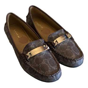 Coach Leather flats