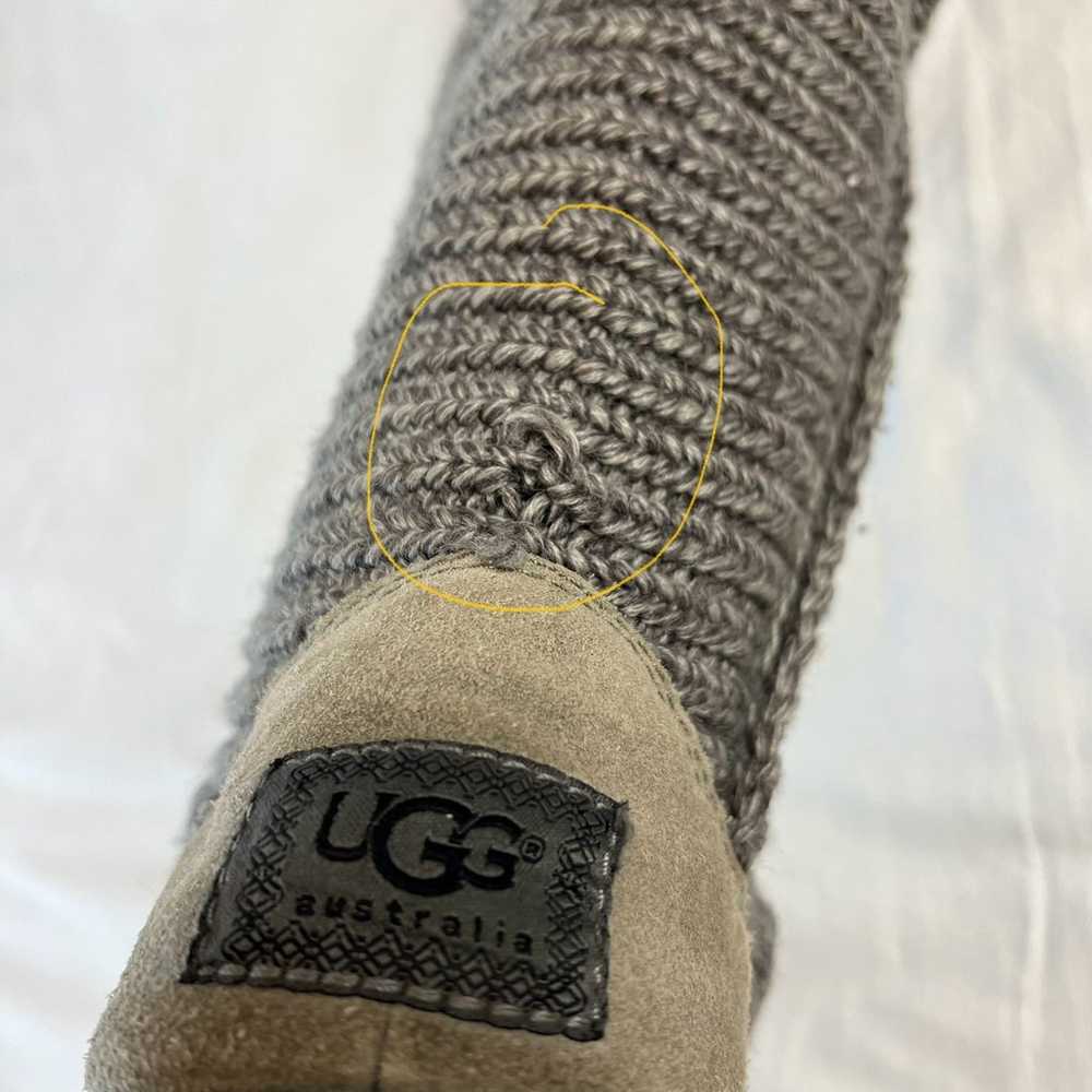 Ugg Australia Women's 8 Classic Cardy Knit Tall B… - image 11