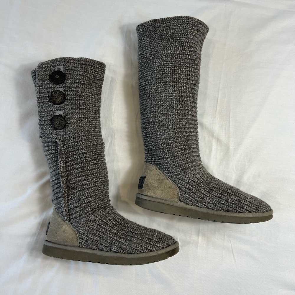 Ugg Australia Women's 8 Classic Cardy Knit Tall B… - image 2