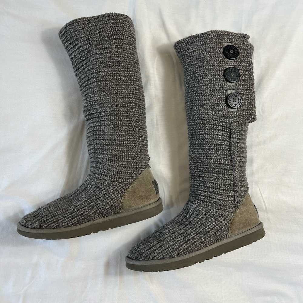 Ugg Australia Women's 8 Classic Cardy Knit Tall B… - image 3