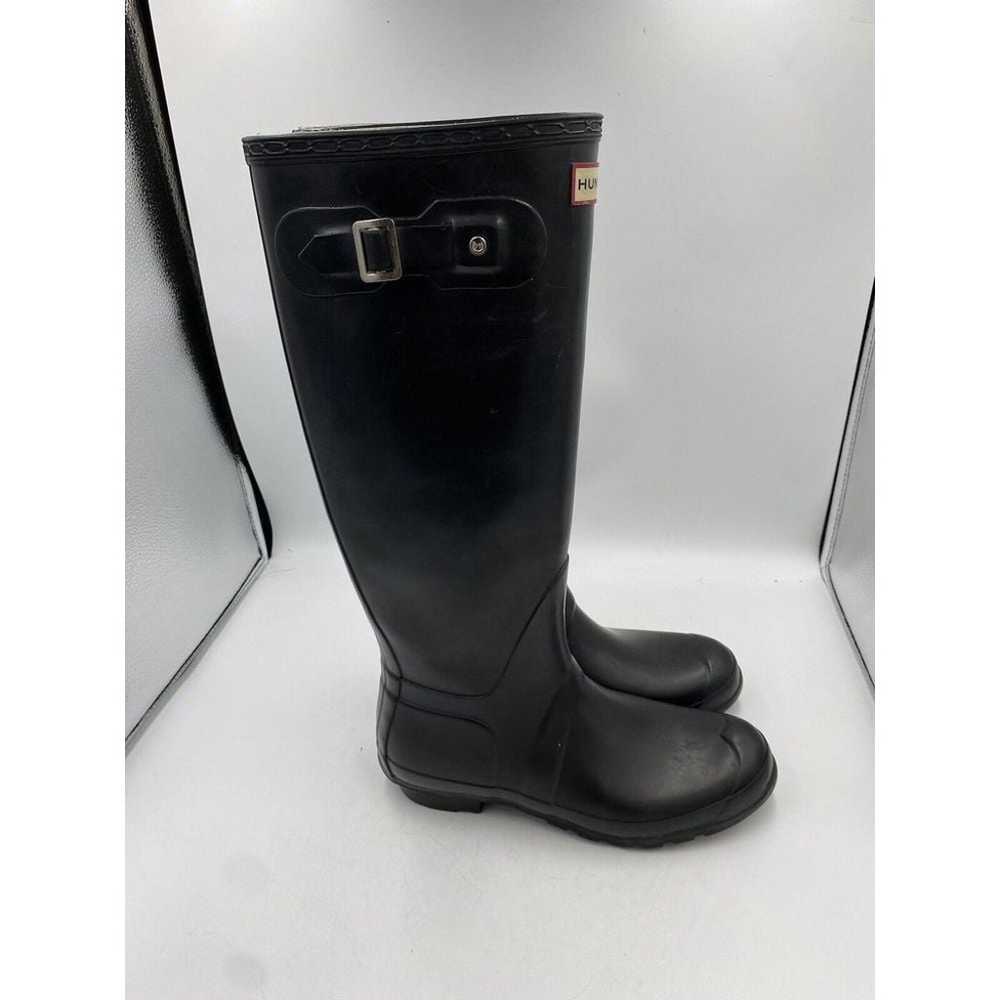 Hunter Unisex Original Tall Rain Boots Black Men'… - image 5