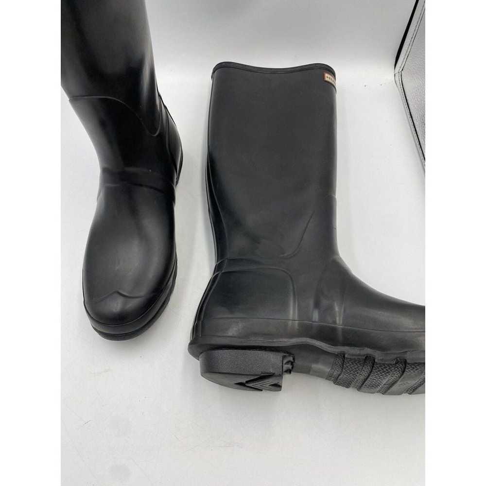 Hunter Unisex Original Tall Rain Boots Black Men'… - image 7