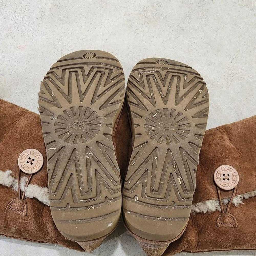 UGG Womens 7 Tall Bailey Button Triplet Shearling… - image 8