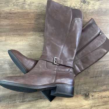 Lauren Ralph Lauren Brown Leather Boots