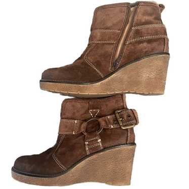 Josef Seibel,  Ladies Mid Calf, Suede Leather Boo… - image 1