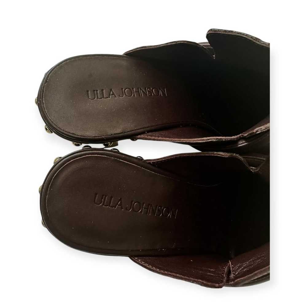 Ulla Johnson Leather mules & clogs - image 9