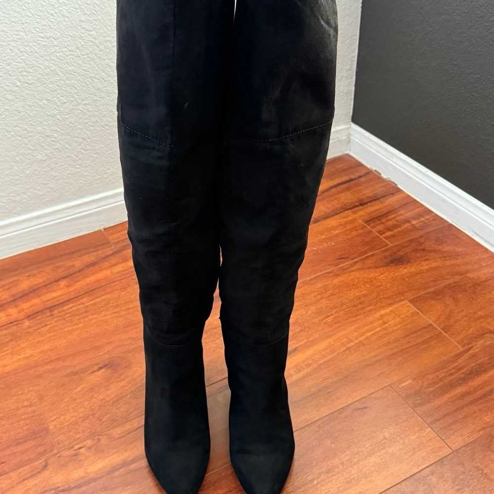 Nine West Over The Knee Suede Boots 6.5 - image 2