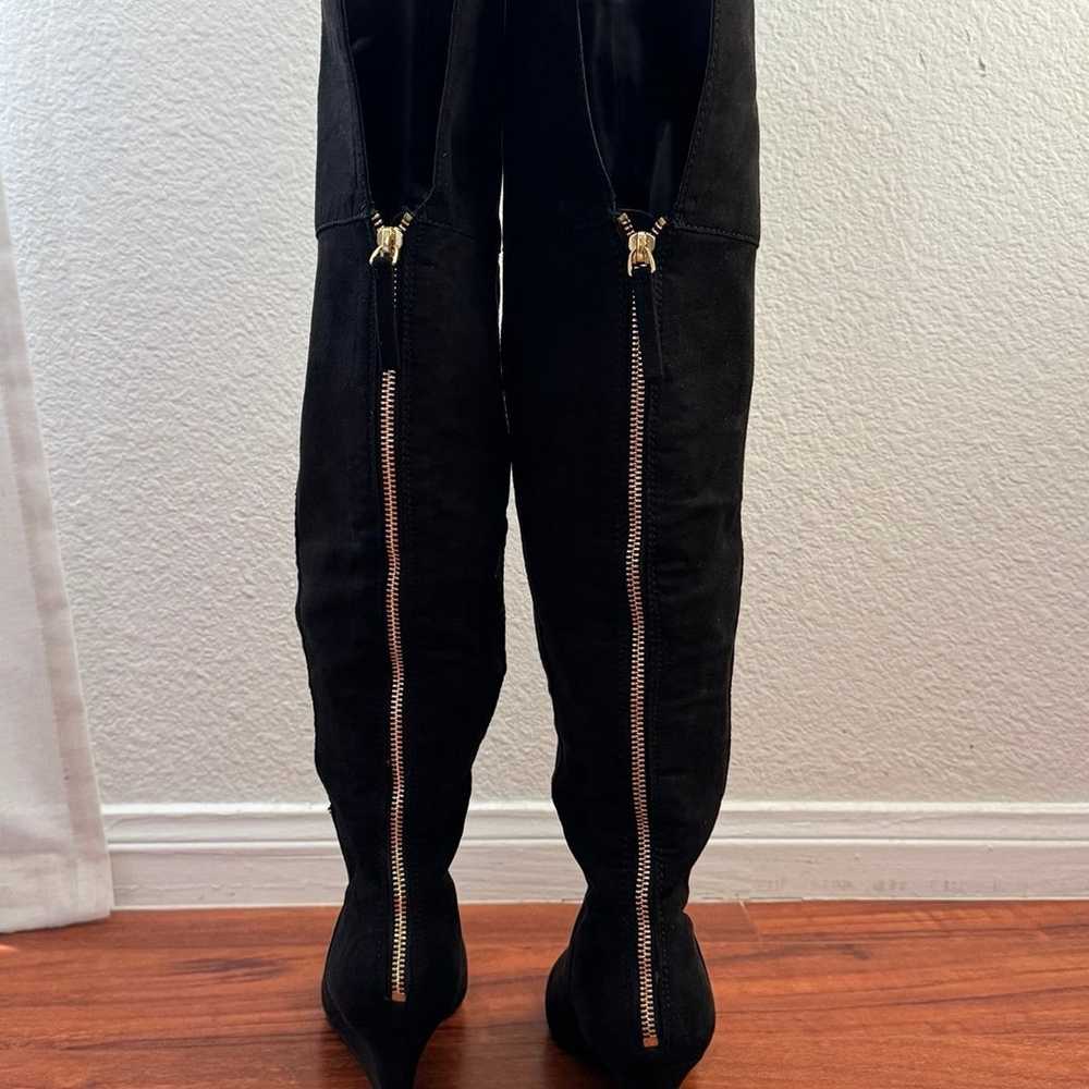 Nine West Over The Knee Suede Boots 6.5 - image 3